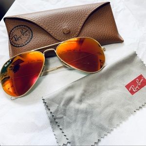 Ray-Ban P Flash Aviator Sunglasses Unisex